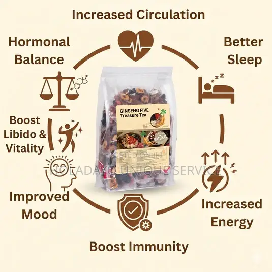 Ginseng Five Treasures Tea