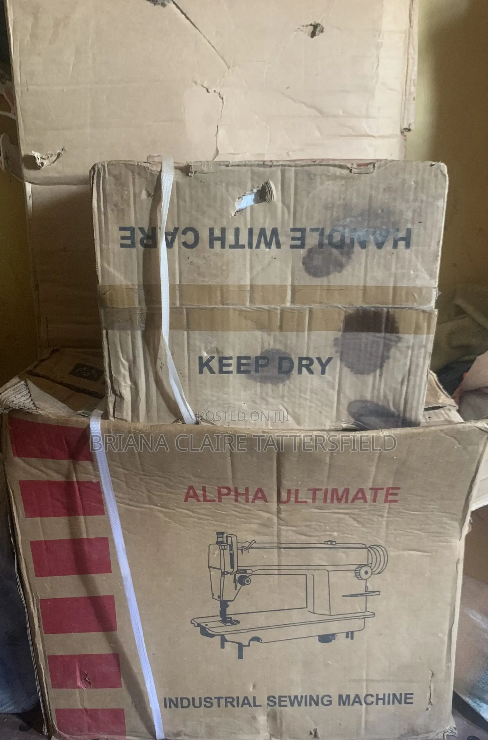  Alpha Ultimate Industrial Sewing Machine – Complete Set