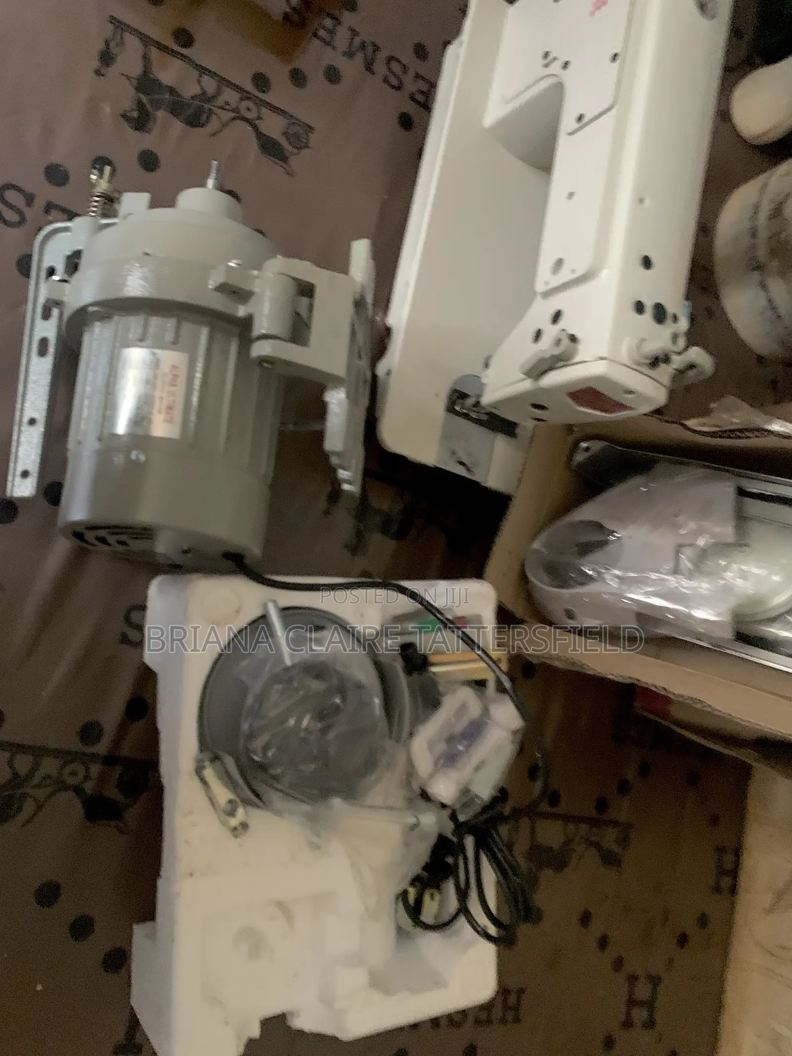  Alpha Ultimate Industrial Sewing Machine – Complete Set