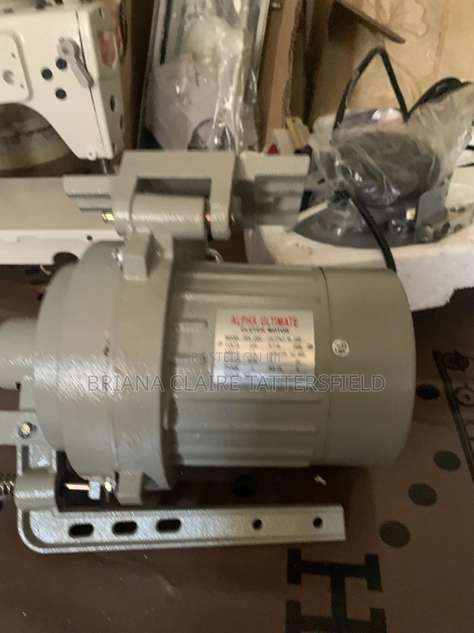  Alpha Ultimate Industrial Sewing Machine – Complete Set