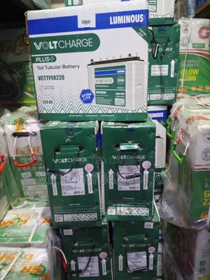 Tall Tubular Luminous Voltcharge 220ah 12v Are Available in Stock