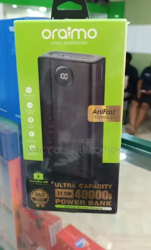 40000mah Oraimo Power Bank