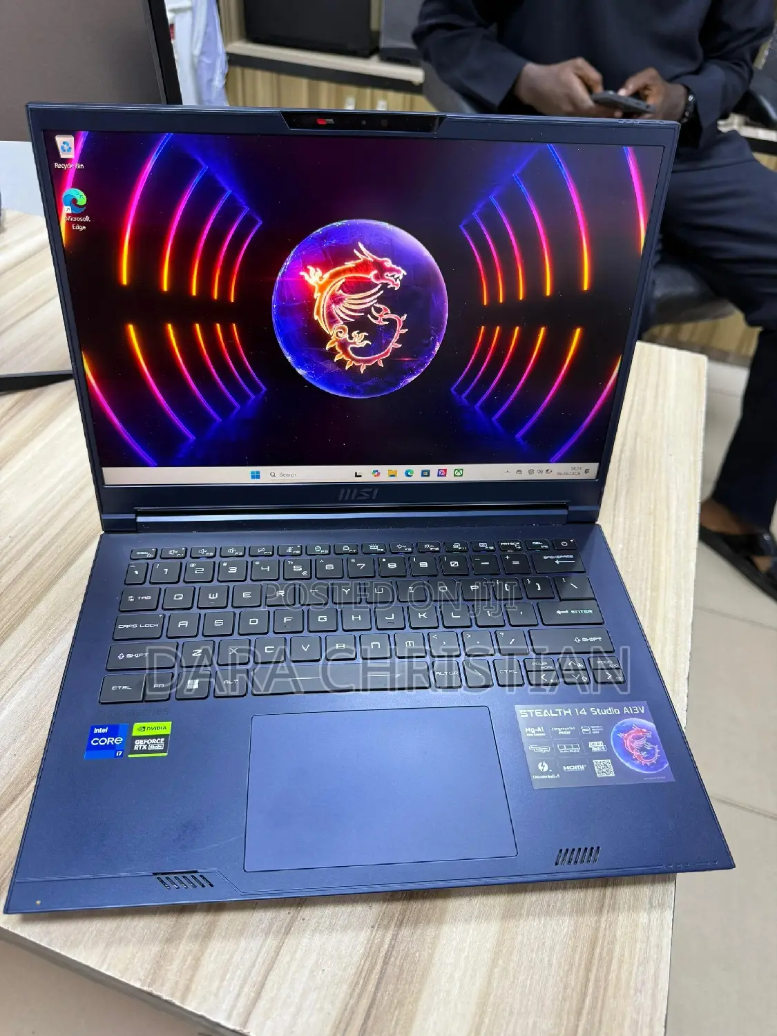 New Laptop MSI 16GB Intel Core i7 SSD 1T