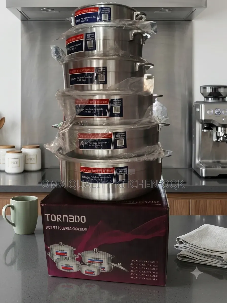 Tornado 6 PCS Polishing Cookware