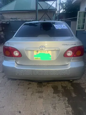 Toyota Corolla Sedan Automatic 2003 Silver