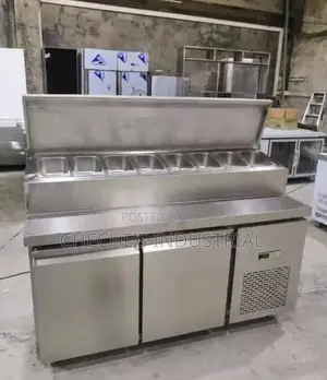 Standing Salad Bar(With Refrigerator)