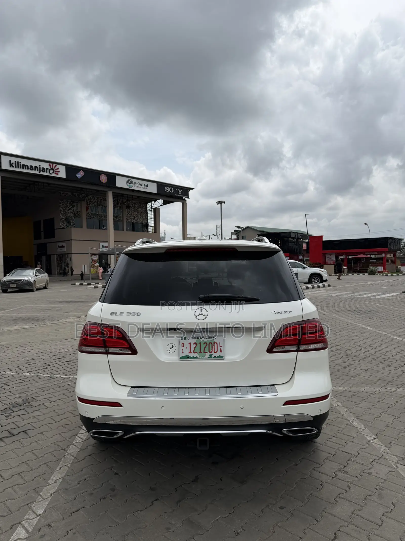 Mercedes-Benz GLE-Class 2018 White