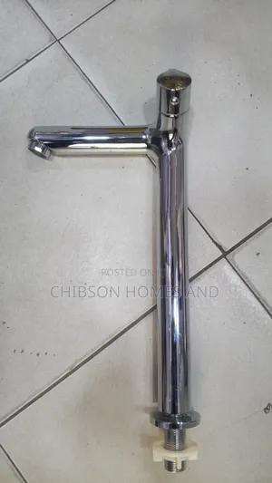 Tall Chrome Basin Tap