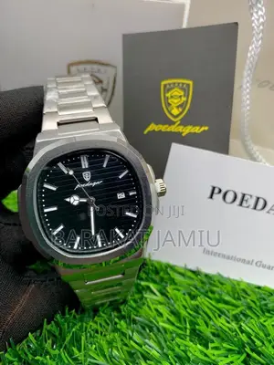 Poedagar Stainless Steel Sapphire Glass