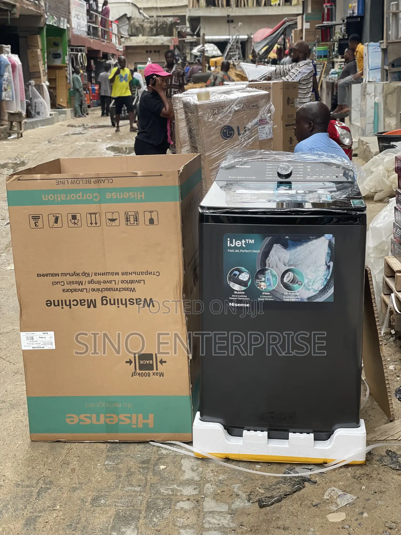 Hisense Top Load 20kg (Wt5t2025db) Washing Machine