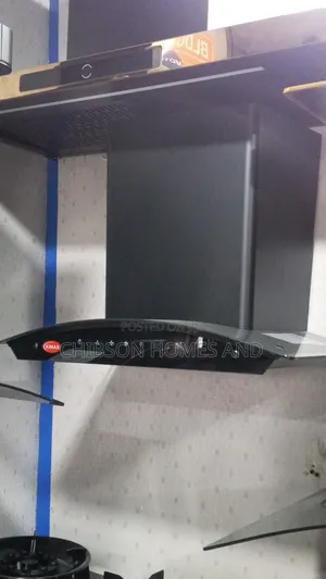 Polyester Kitchen Cooker Hood (Black Glass)