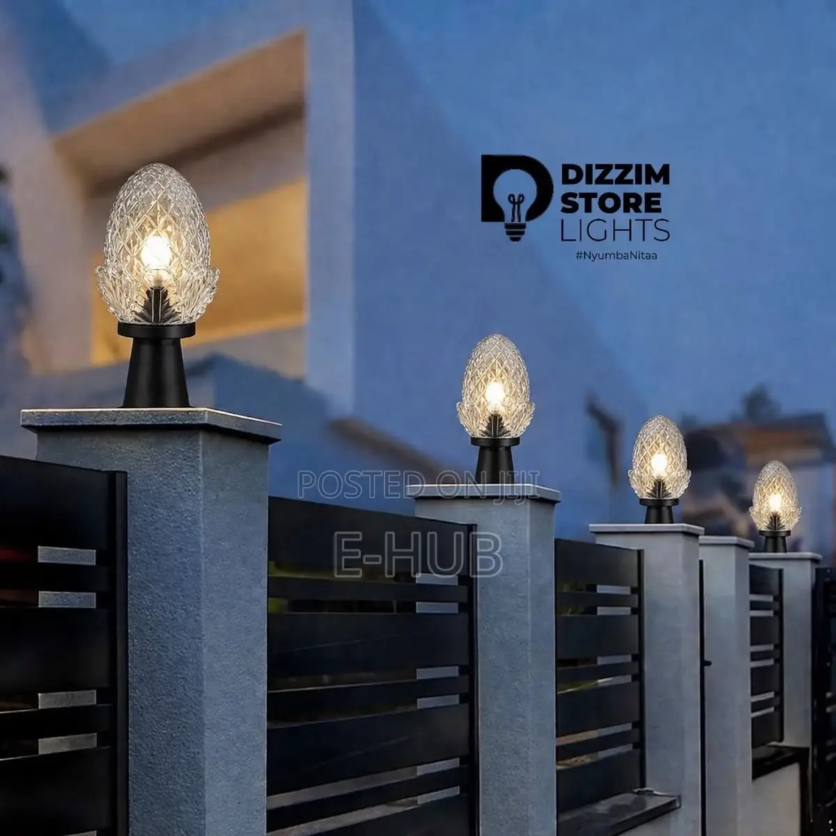 Pineapple Pillar Light