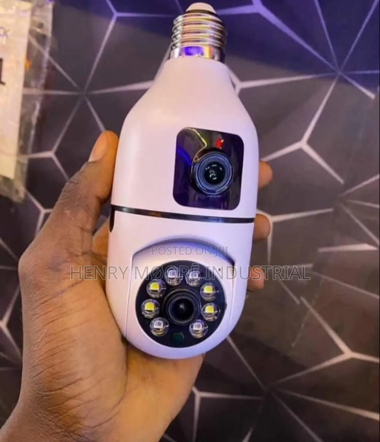 Wireless 360 Rotate Auto Tracking Panoramic Bulb