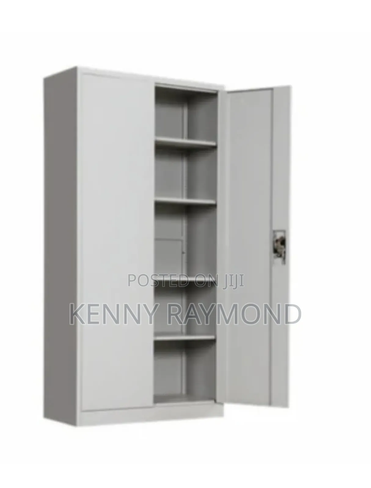 2 Doors Metal Bookshelves