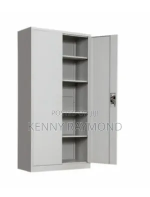 2 Doors Metal Bookshelves