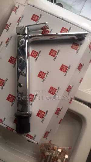 Modern Chrome Basin Mixer Tap