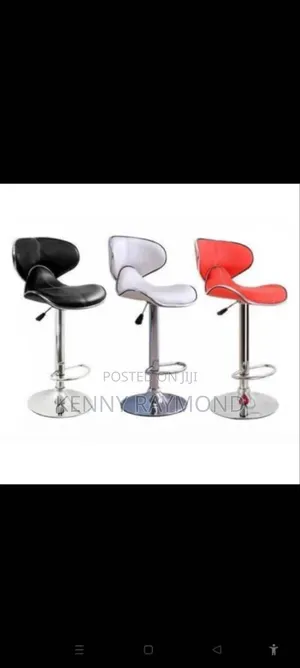Adjustable High Back Stools