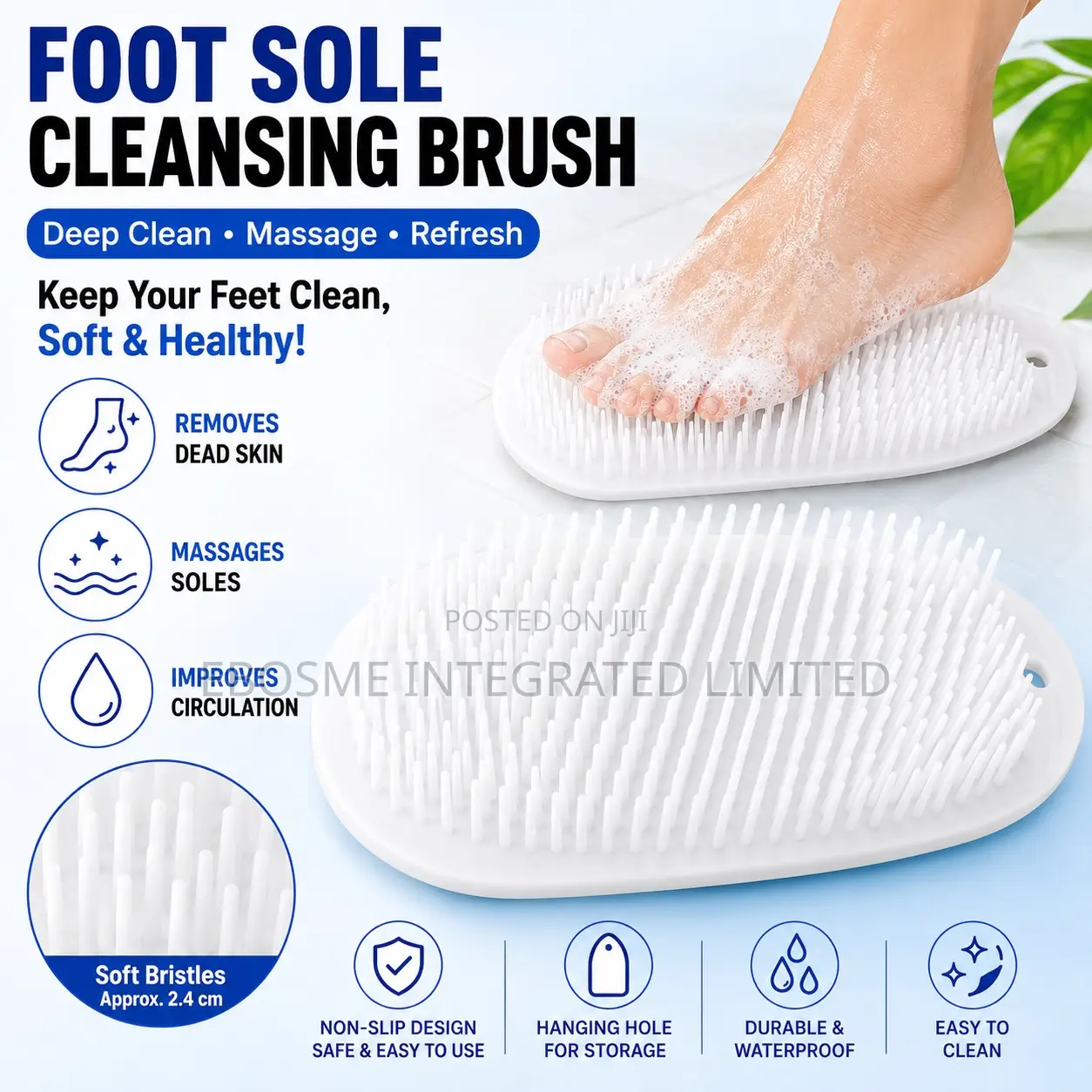 Foot Console Cleaning Brush