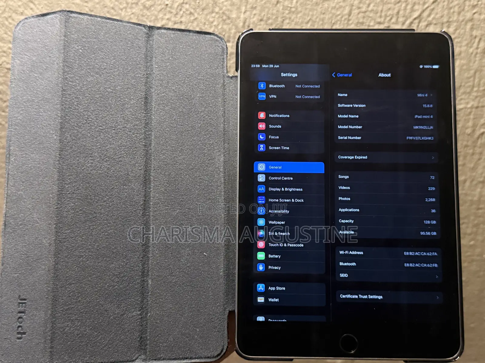 Apple iPad mini 4 128 GB Silver