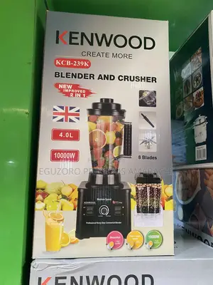 4litres 2in1 Kenwood Blender Crusher-10000w