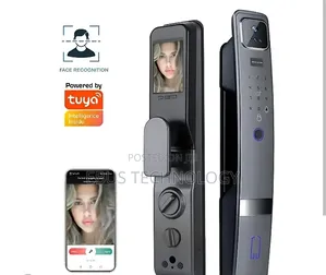 Smart Door Lock Face Recognition With Camera and Remote