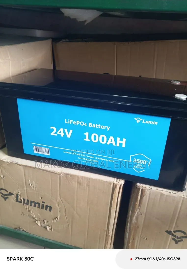 Brand New Lumin Lithium Battery 24v 100ah
