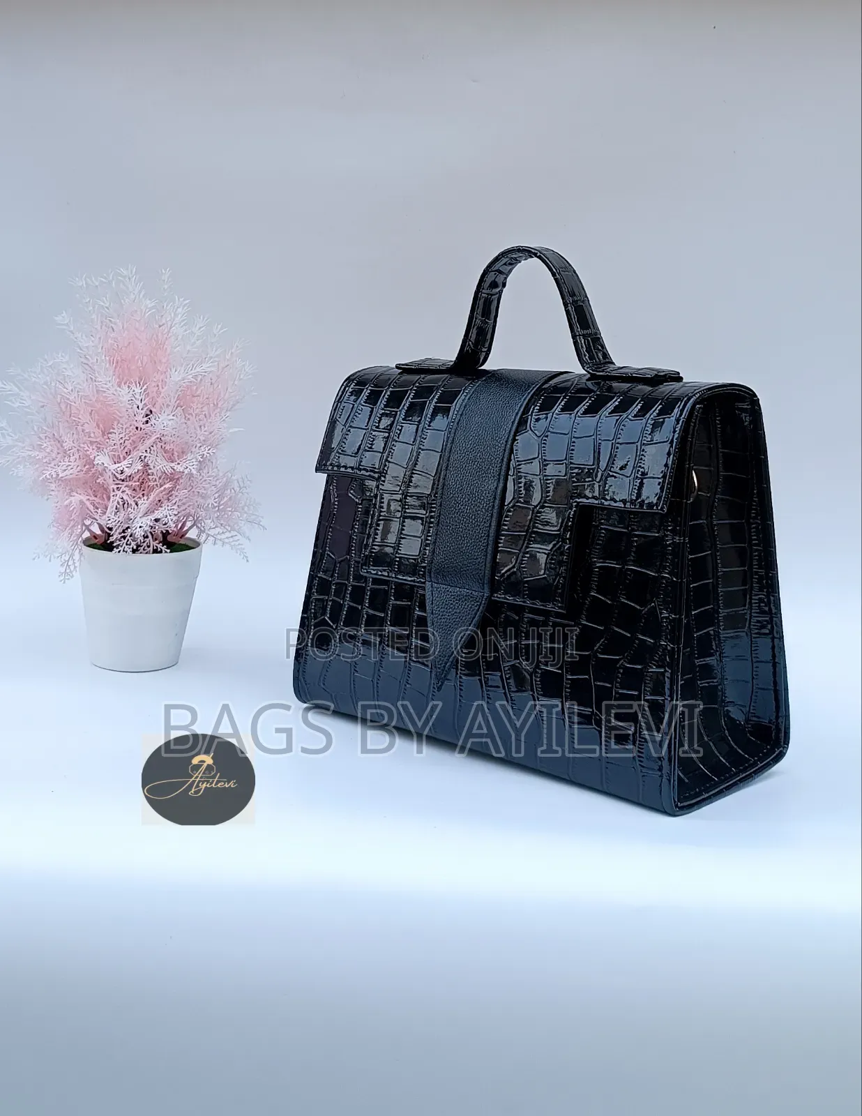 Top Handle Designer Bag