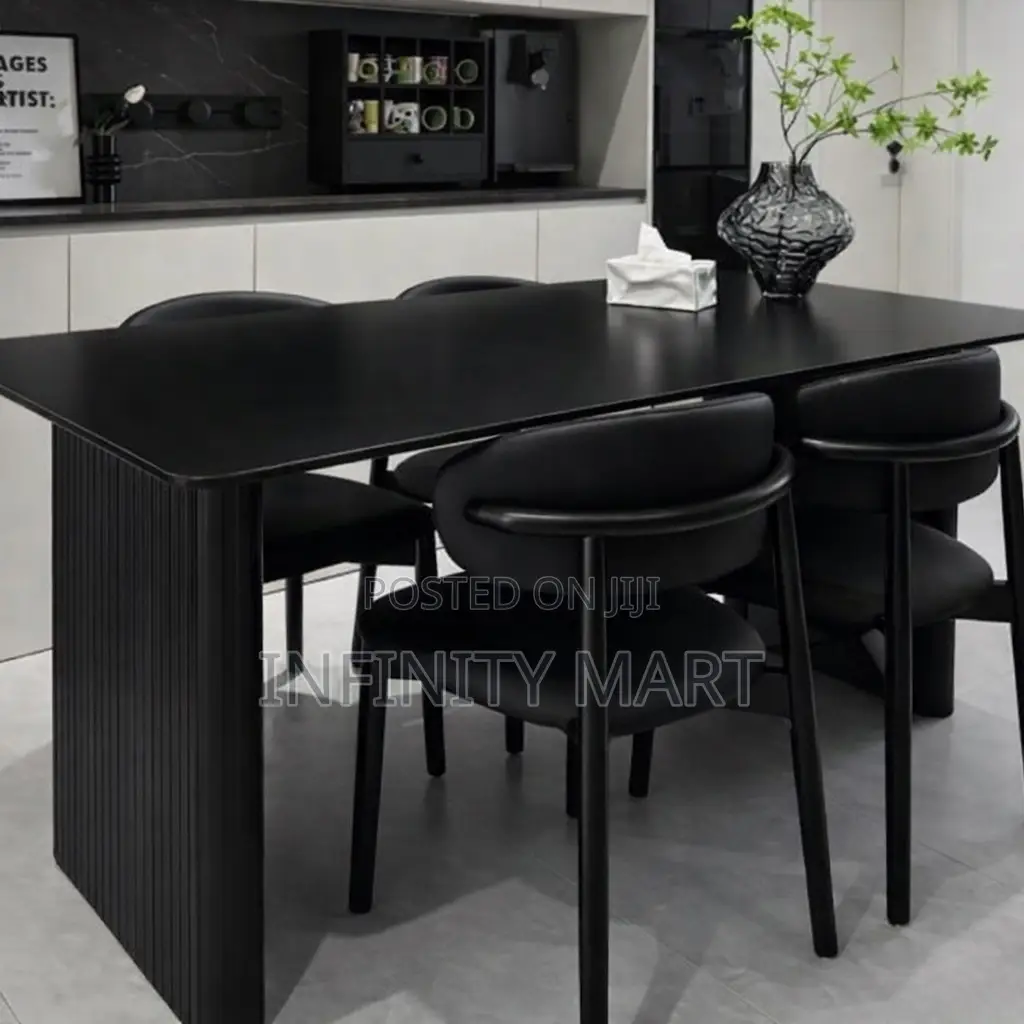 Velour Noir Dining Set