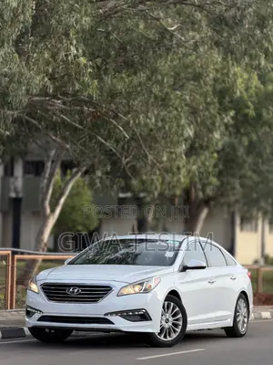 Hyundai Sonata Limited 4dr Sedan (2.4L 4cyl 6A) 2015 White