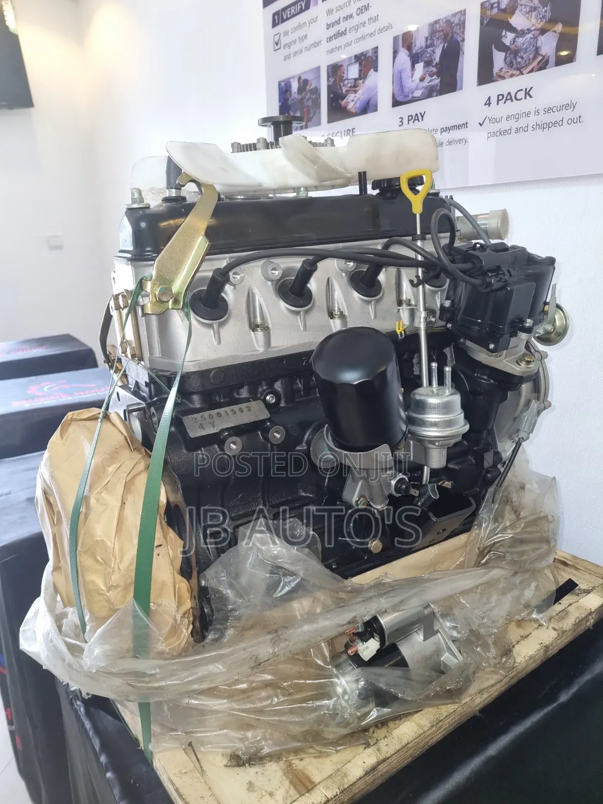 Direct Brand New 4y Engine – Smooth Performance, No Issues