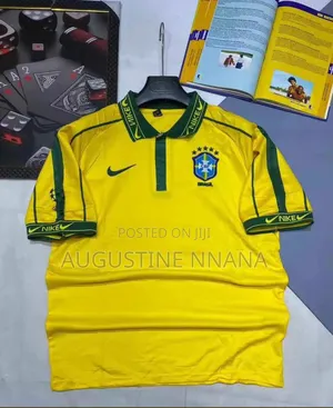 Premium Brazil Football Jersey | Home Kit | All Sizes Available