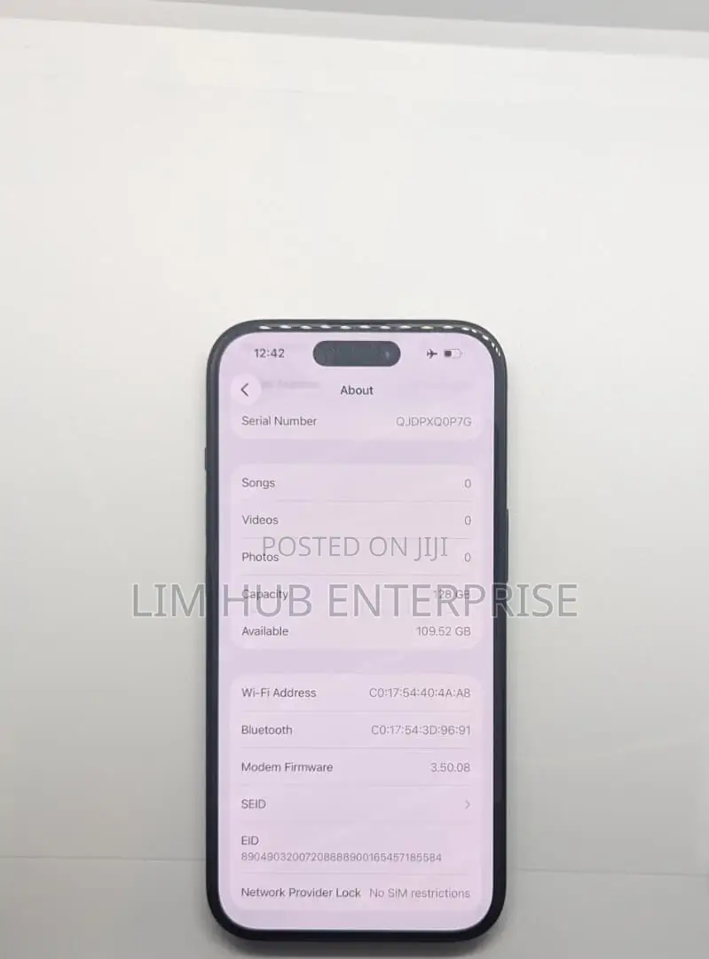 Apple iPhone 15 128 GB Black