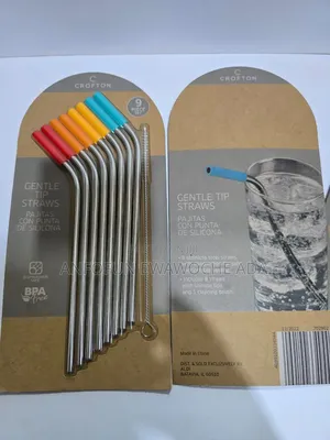9 Piece Gentle Tip Straws