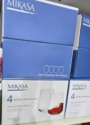 Mikasa-4pc Stemless Glasses-621ml
Fine Lead-Free Crystal