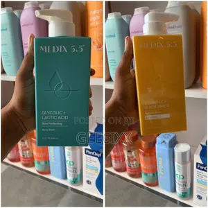 Medix 5.5 Glycolic Lactic Acid Body Wash 444ml Skin Perfecting