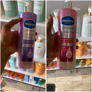 Vaseline Smooth Glow Body Wash Glutaglow 10x Collagen