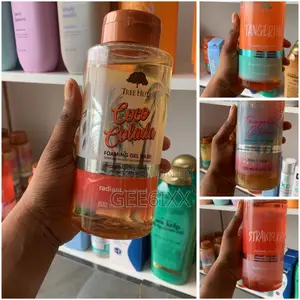Tree Hut Body Wash Set 532ml Tangerine Coco Colada Strawberry L