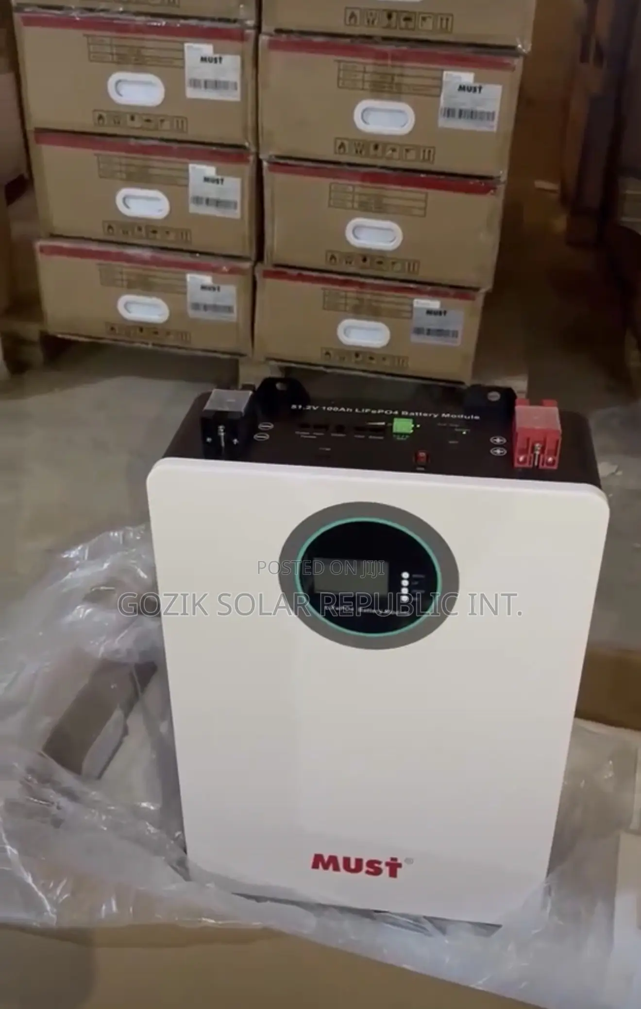 Must 5kwh 48v Lithium Iron Battery
