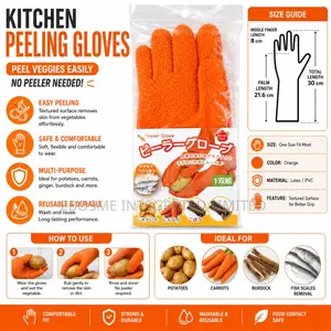 Kitchen Peeling Glove Potato Fish Peeling Glove (1 Pair)