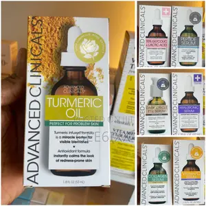Advanced Clinicals Serum Set Turmeric Glycolic Peptide Collagen Vit C