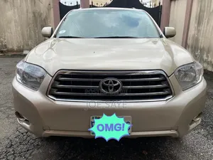 Toyota Highlander Limited 4x4 2008 Gold