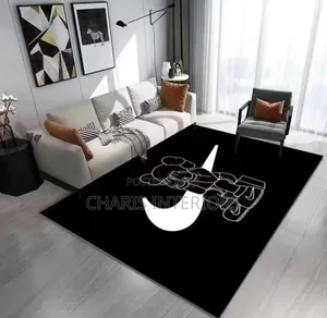 Black Turkish Center Rugs