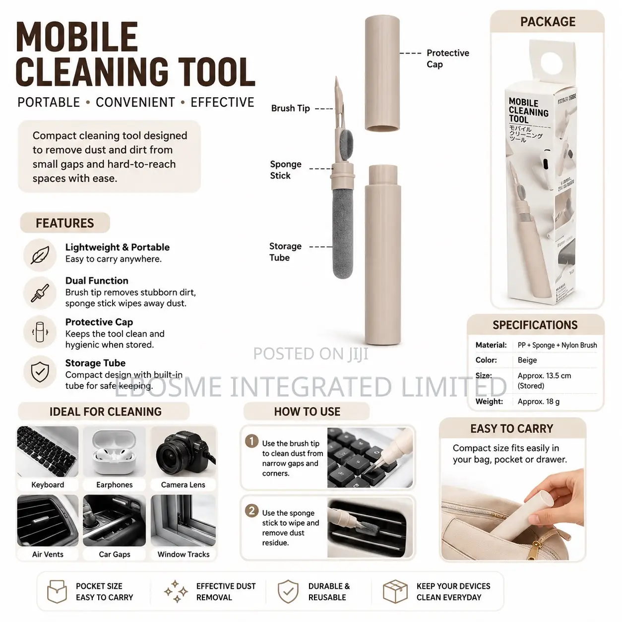 Mobile Cleaning Tool