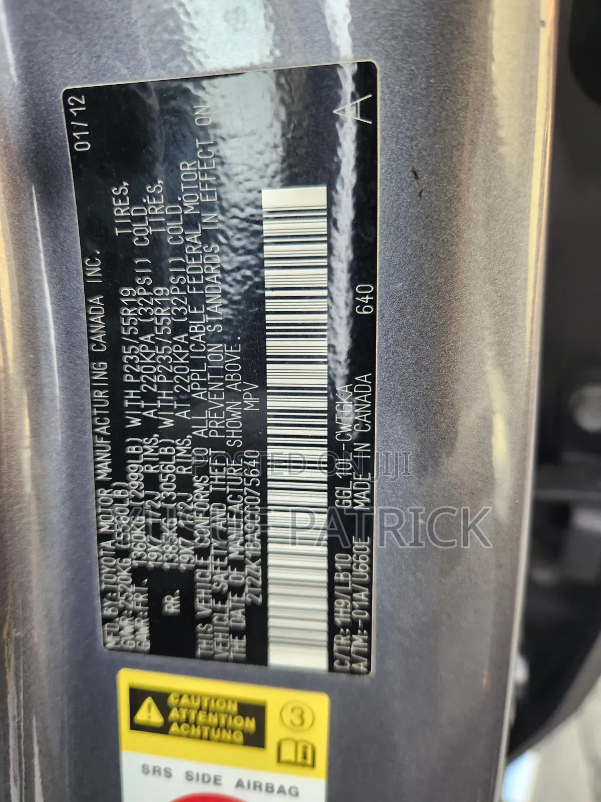 Lexus RX 2012 Gray