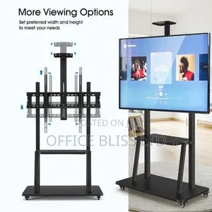 Ultra Metal Television Trolley Stand ( Fit 60" - 100")