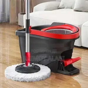 360 Spinning Mob Buckets With Foot Pedal
