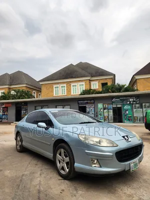 Peugeot 407 2008 Blue