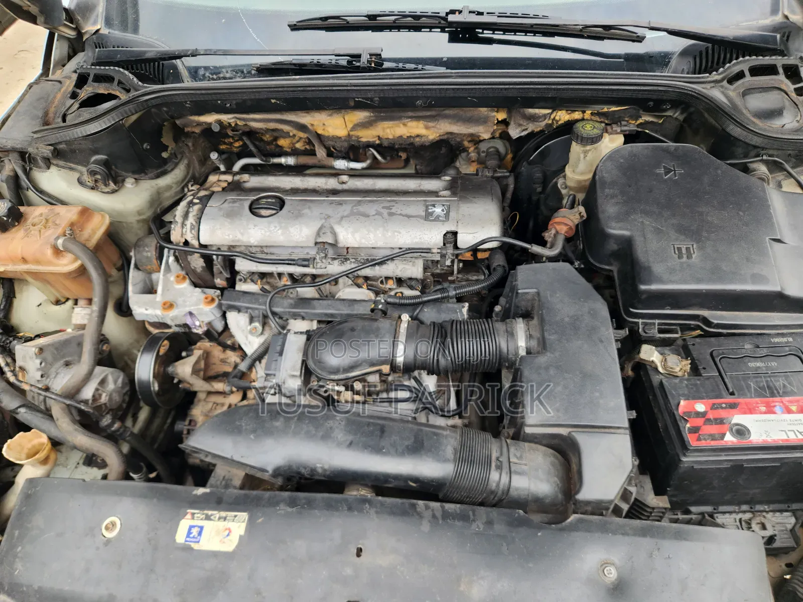 Peugeot 407 2008 Blue