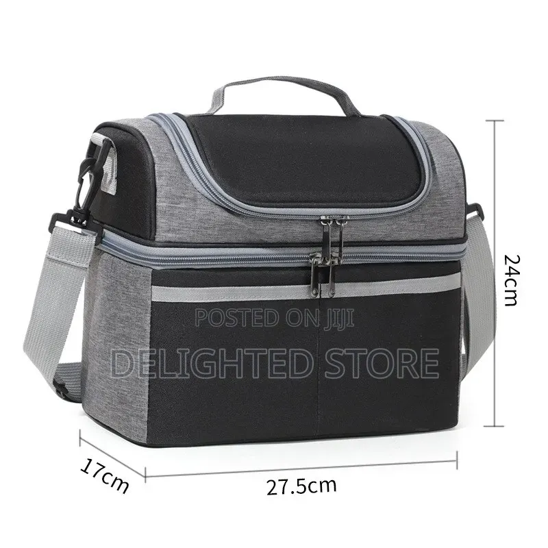 Double Layer High Quality Multifunctional Insulated Lunch Bag