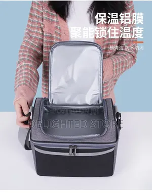 Double Layer High Quality Multifunctional Insulated Lunch Bag